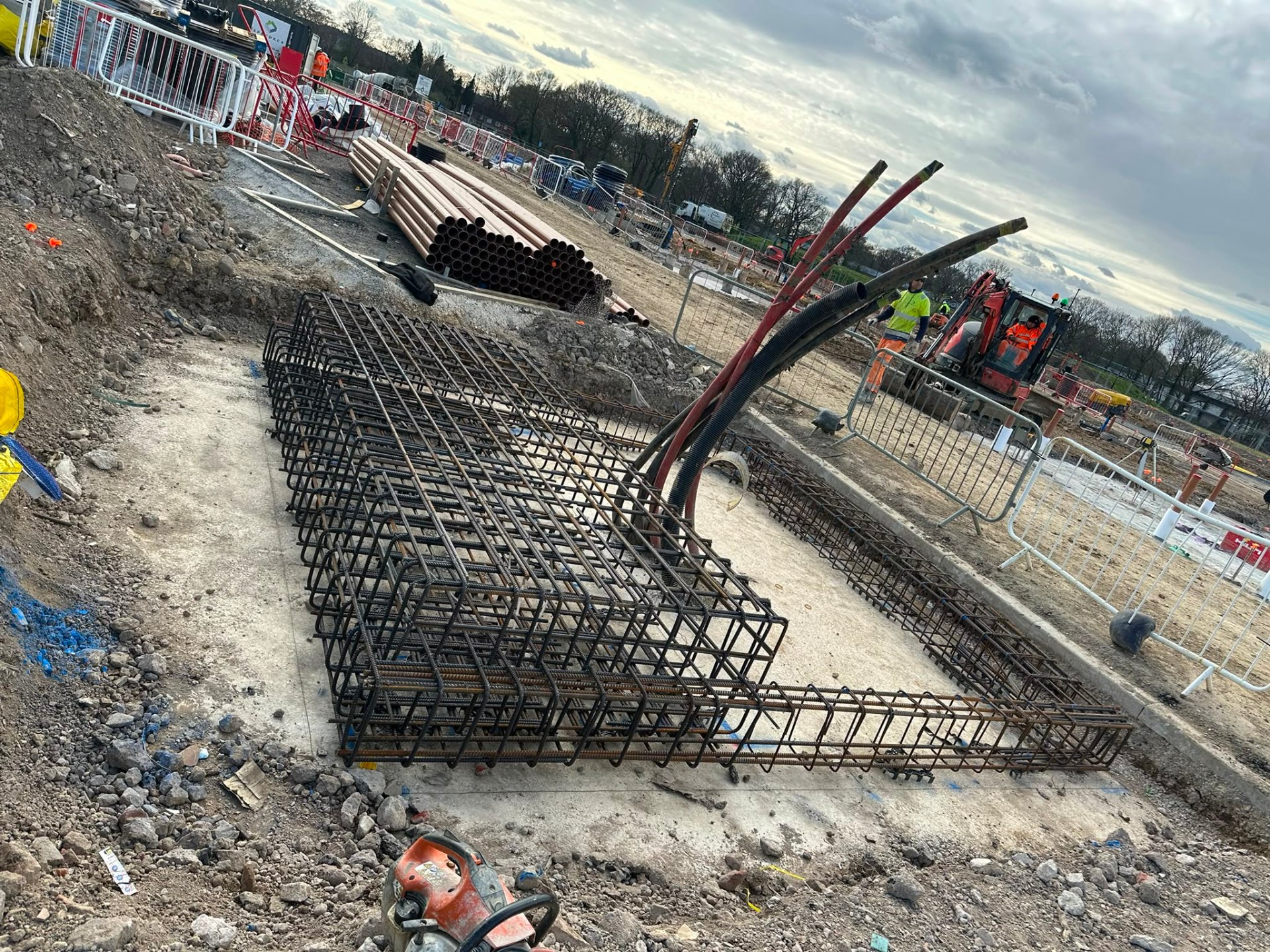 Prefabricated Rebar Cages