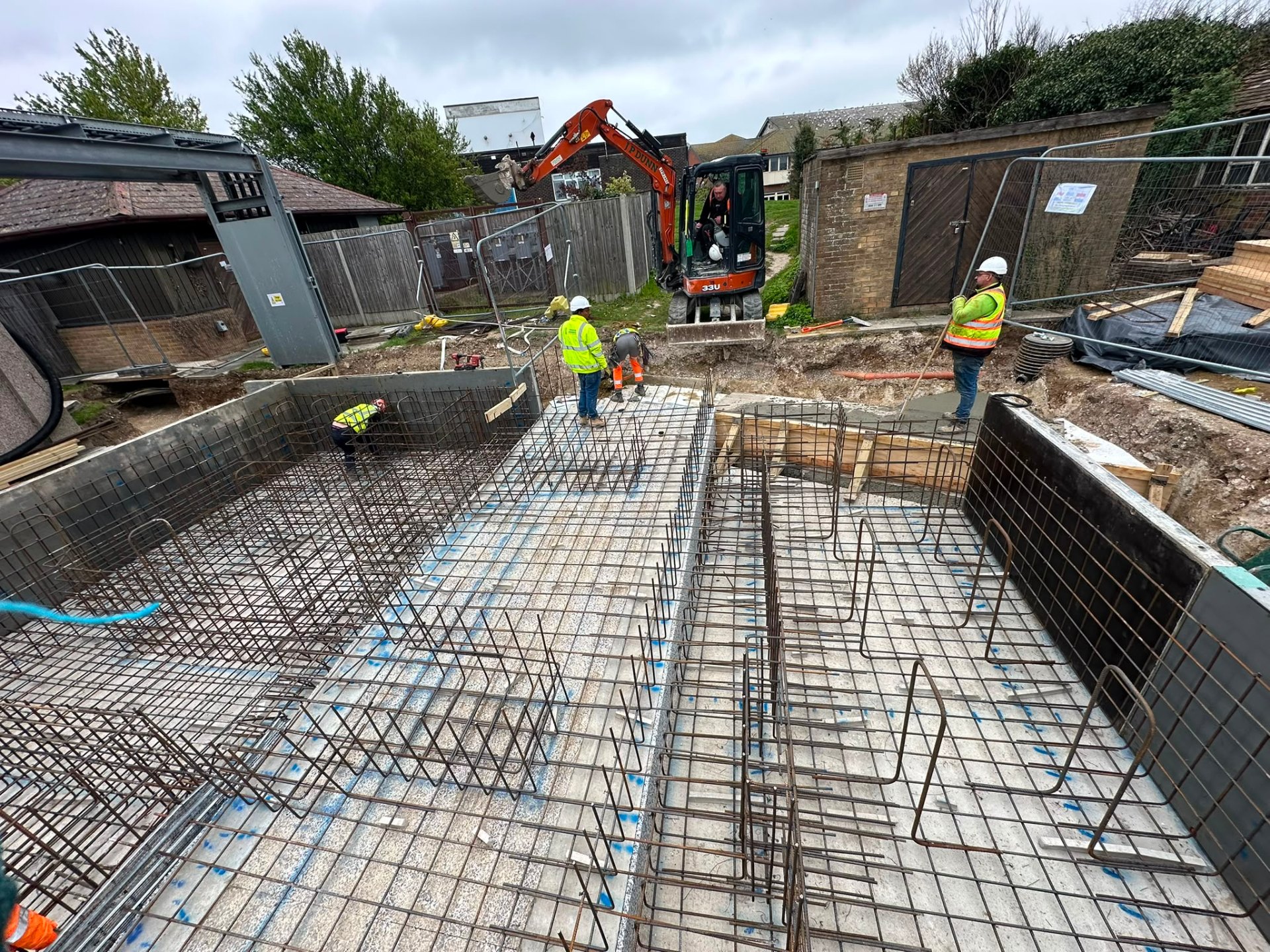 Basement Raft & Retaining Walls